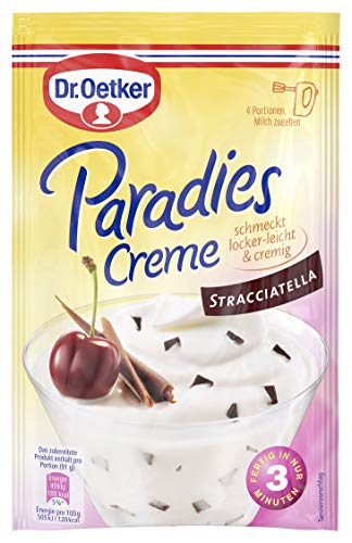 Dr. Oetker Paradies Creme Stracciatella, 66 g Beutel Dr. Oetker Paradies Creme Stracciatella, 66 g Beutel von Dr. Oetker