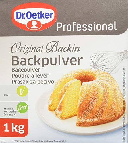 Dr. Oetker Professional Backpulver, 1 x 1kg Packung, Original Backin von Dr. Oetker