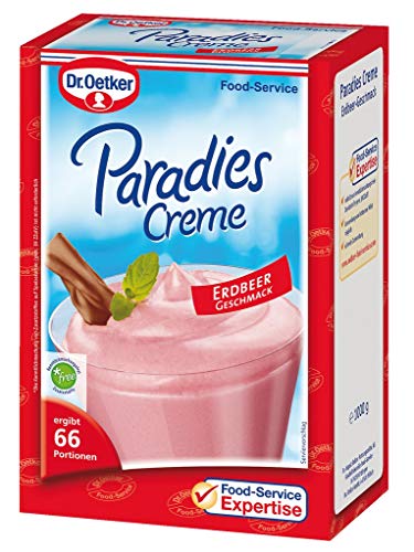 Dr. Oetker Professional Dessertcreme mit Erdbeer-Geschmack, Dessertpulver in 1 kg Packung Dr. Oetker Professional Dessertcreme mit Erdbeer-Geschmack, Dessertpulver in 1 kg Packung von Dr. Oetker