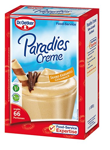 Dr. Oetker Professional Dessertcreme mit Sahne-Karamell-Geschmack, Dessertpulver in 1 kg Packung Dr. Oetker Professional Dessertcreme mit Sahne-Karamell-Geschmack, Dessertpulver in 1 kg Packung von Dr. Oetker