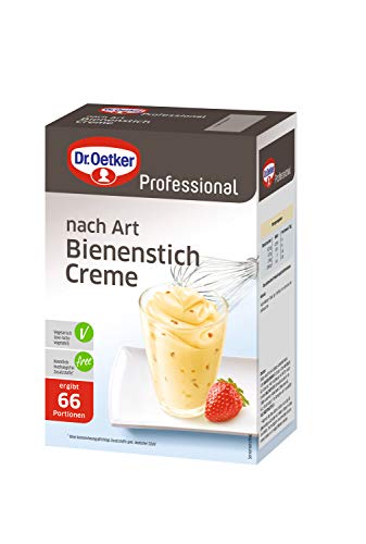 Dr. Oetker Professional Dessertcreme nach Art Bienenstich, Dessertpulver in 1 kg Packung von Dr. Oetker