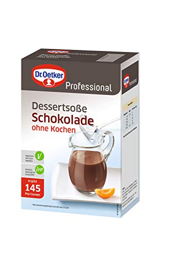 Dr. Oetker Professional Dessertsoße Schokolade ohne Kochen, Soßenpulver in 1 kg Packung Dr. Oetker Professional Dessertsoße Schokolade ohne Kochen, Soßenpulver in 1 kg Packung von Dr. Oetker