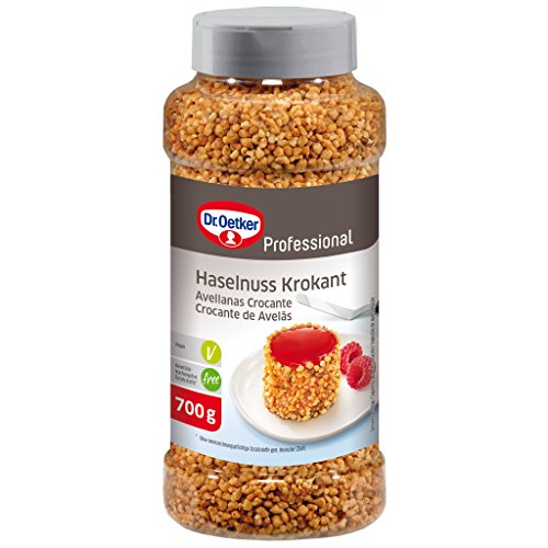 Dr. Oetker Professional Haselnuss Krokant-Streusel, 700 g Dose Dr. Oetker Professional Haselnuss Krokant-Streusel, 700 g Dose von Dr. Oetker