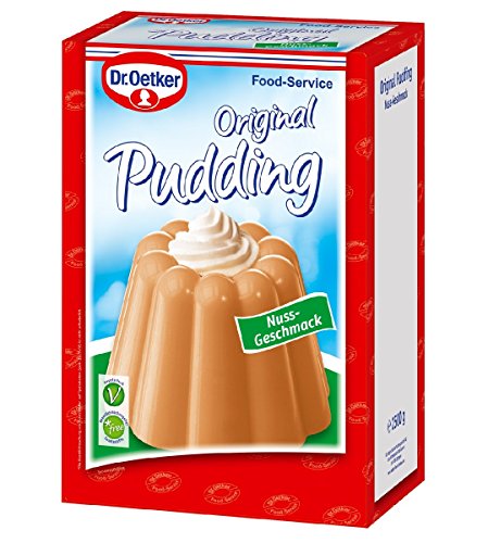 Dr. Oetker Pudding Nuss-Geschmack 2.5 kg, 1er Pack (1 x 2.5 kg) von Dr. Oetker