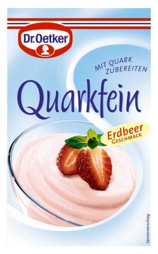 Dr. Oetker Quarkfein Erdbeer-Geschmack, 14er Pack (14 x 56 g Packung) von Dr. Oetker