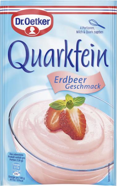 Dr. Oetker Quarkfein Erdbeer von Dr. Oetker