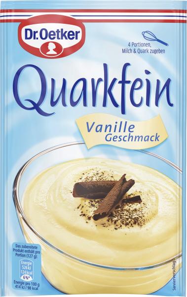 Dr. Oetker Quarkfein Vanille von Dr. Oetker