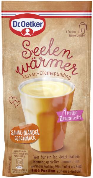 Dr. Oetker Seelenwärmer Tassen-Cremepudding Sahne-Mandel von Dr. Oetker