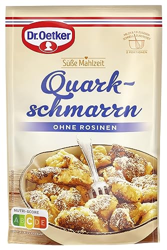 Dr. Oetker Süße Mahlzeit Quarkschmarrn nach klassischer Art – ohne Rosinen, 15er Pack (15 x 114 g), Österreichische Spezialität ohne Rosinen mit herrlich frischen und lockeren Geschmack von Dr. Oetker
