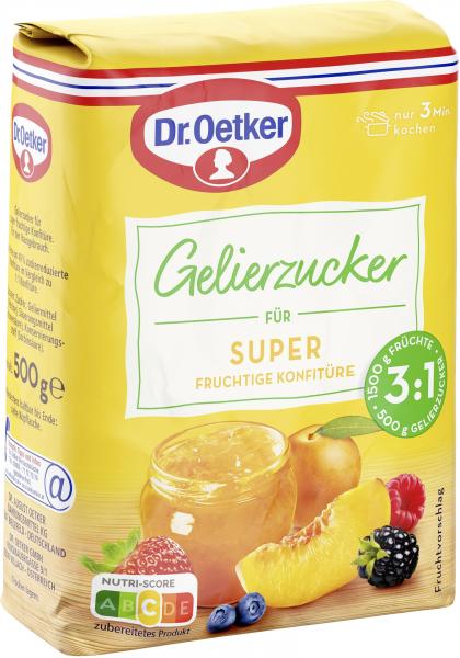 Dr. Oetker Super Gelierzucker 3:1 Dr. Oetker Super Gelierzucker 3:1 von Dr. Oetker