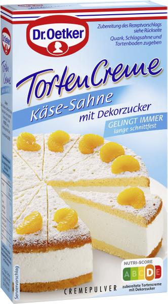 Dr. Oetker Torten Creme Käse-Sahne von Dr. Oetker