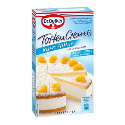 Dr. Oetker Tortencreme Käse-Sahne mit Dekorzucker Dr. Oetker Tortencreme Käse-Sahne mit Dekorzucker von Dr. Oetker