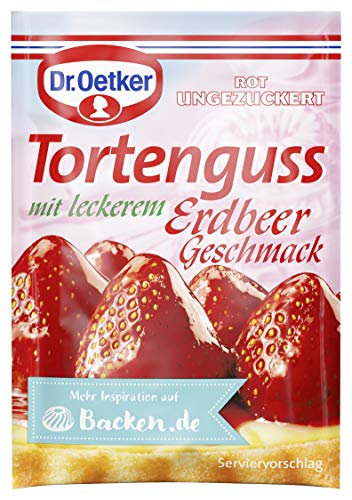 Dr. Oetker Tortenguß Erdbeer von Dr. Oetker