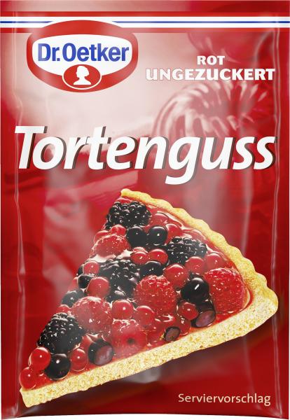 Dr. Oetker Tortenguss rot ungezuckert von Dr. Oetker