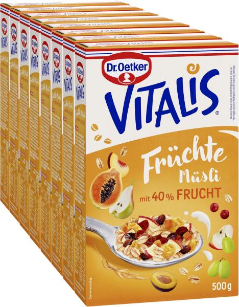 Dr. Oetker Vitalis Früchtemüsli Dr. Oetker Vitalis Früchtemüsli von Dr. Oetker