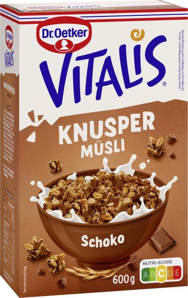 Dr. Oetker Vitalis Knusper Müsli Schoko Dr. Oetker Vitalis Knusper Müsli Schoko von Dr. Oetker
