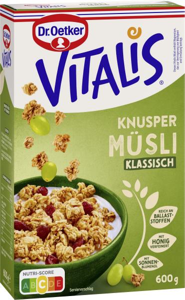 Dr. Oetker Vitalis Knusper Müsli klassisch Dr. Oetker Vitalis Knusper Müsli klassisch von Dr. Oetker