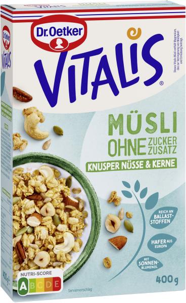 Dr. Oetker Vitalis Knusper Nüsse & Kerne Müsli von Dr. Oetker