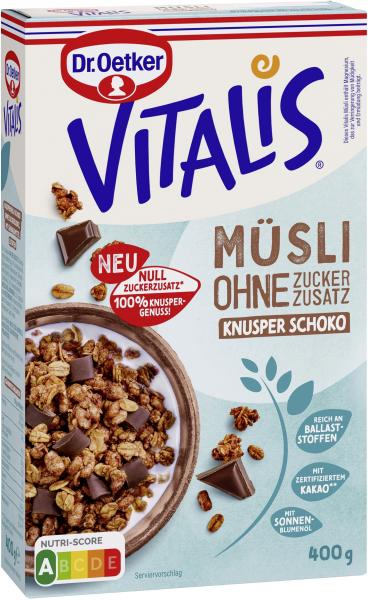 Dr. Oetker Vitalis Knusper Schoko Müsli von Dr. Oetker