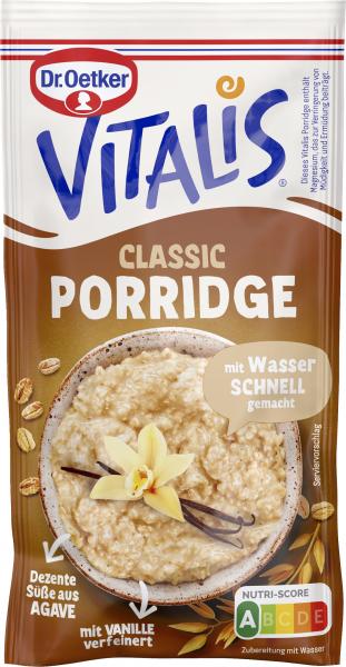 Dr. Oetker Vitalis Porridge Classic von Dr. Oetker