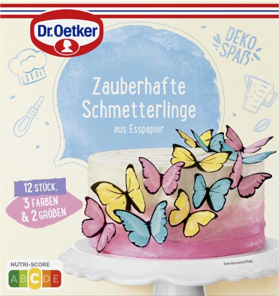 Dr. Oetker Zauberhafte Schmetterlinge aus Esspapier von Dr. Oetker