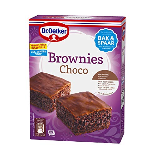 Dr.Oetker Chocolade brownies bakmix (6x 360g multipack), mix bevat 6 porties 2.53 kg von Dr. Oetker