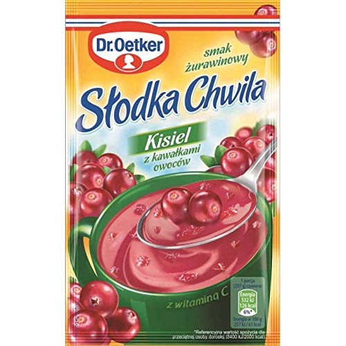 Dr.Oetker Kisiel Hot Jelly Treat Cranberry Slodka Chwila Zurawina 5er Pack Dr.Oetker Kisiel Hot Jelly Treat Cranberry Slodka Chwila Zurawina 5er Pack von Dr. Oetker