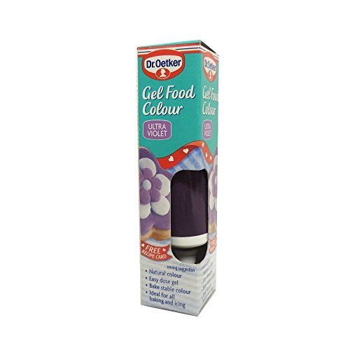 Gel Food Colouring - Purple Violet von Dr. Oetker