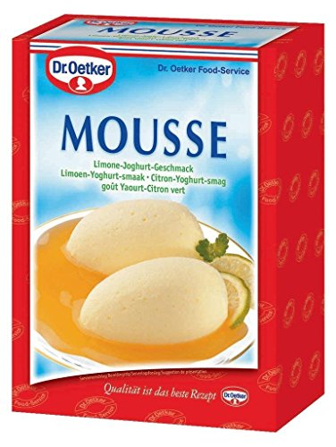 Mousse Limone-Joghurt-Geschmack, 1er Pack (1 x 1000 g) von Dr. Oetker