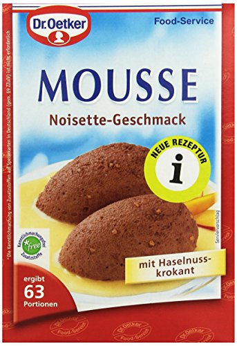 Mousse au Noisette, 1er Pack (1 x 1000 g) von Dr. Oetker