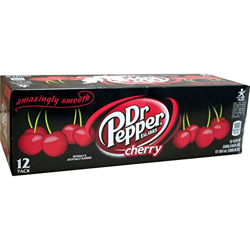 Dr. Pepper Cola Cherry 12 x 0,355l Dose (US Import) von Dr Pepper