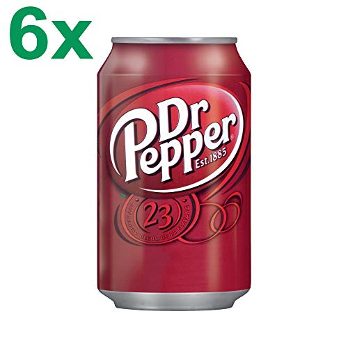 Dr. Pepper Cola Original (6 x 0,33l Dose) von Dr. Pepper