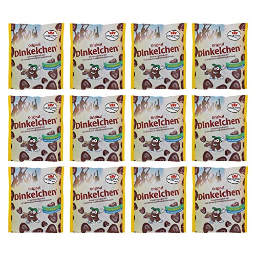 12er Pack Dr. Quendt Dinkelchen Vollmilch (12 x 85 g) Knabbergebäck Knabbersnack Knuspersnack DDR Ostprodukt von Dr. Quendt