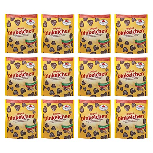 12er Pack Dr. Quendt Dinkelchen Zartbitter (12 x 85 g) Knabbergebäck Knabbersnack Knuspersnack DDR Ostprodukt von Dr. Quendt