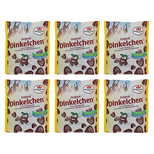 6er Pack Dr. Quendt Dinkelchen Vollmilch (6 x 85 g) Knabbergebäck Knabbersnack Knuspersnack DDR Ostprodukt von Dr. Quendt