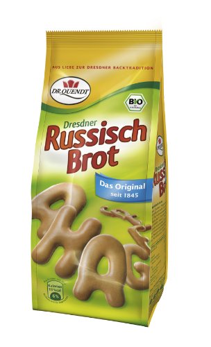 Dr. Quendt Bio Russisch Brot Original, 10er Pack (10 x 100 g) von Dr. Quendt