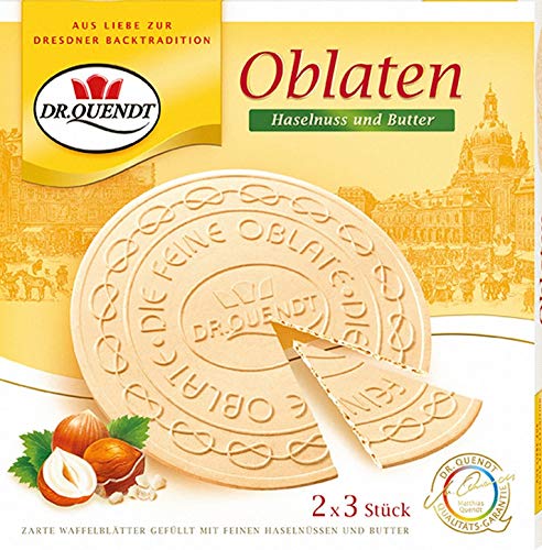 Dr. Quendt Haselnuss Oblaten, 11er Pack (11x 150 g) von Dr. Quendt