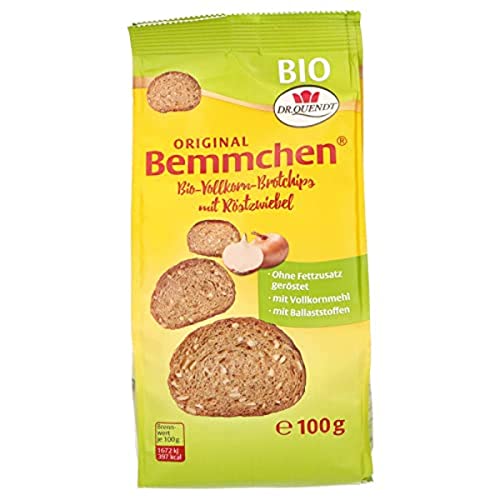 Dr. Quendt Vollkorn-Brotchips "Bemmchen" (100 g) - Bio von Dr. Quendt