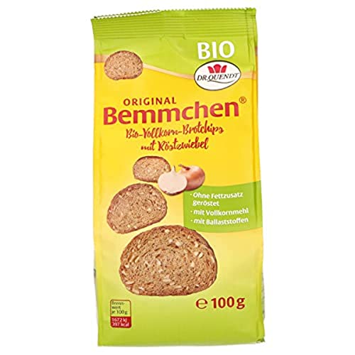 Dr. Quendt Vollkorn-Brotchips "Bemmchen" (100 g) - Bio von Dr. Quendt