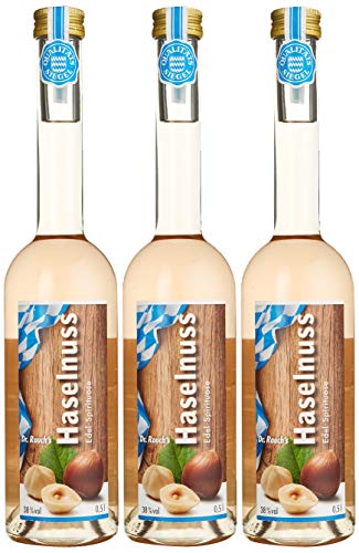 Dr. Rauch Haselnuss Edelspirituose 38% vol (3 x 0.5 l) von Dr. Rauch