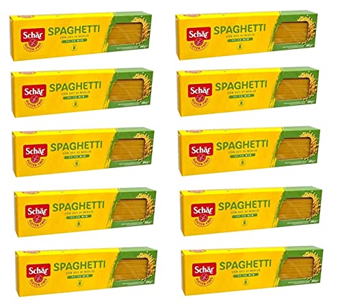 10x SCHÄR Senza Glutine Spaghetti Glutenfrei Pasta mit 20% Hirse 500g 10x SCHÄR Senza Glutine Spaghetti Glutenfrei Pasta mit 20% Hirse 500g von Dr. Schär