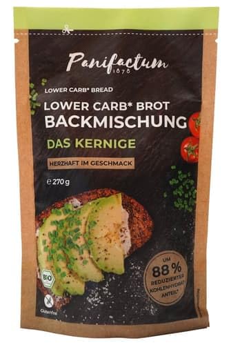 Panifactum BIO Lower Carb Backmischung "Das Kernige" glutenfrei (0.27 kg) von Dr. Schär