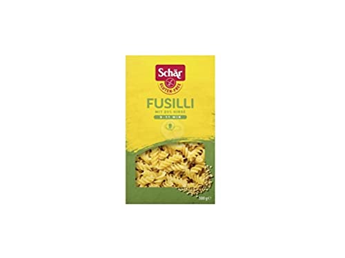 SCHÄR Senza Glutine Fusilli Glutenfrei Pasta mit 20% Hirse 500g von Dr. Schär