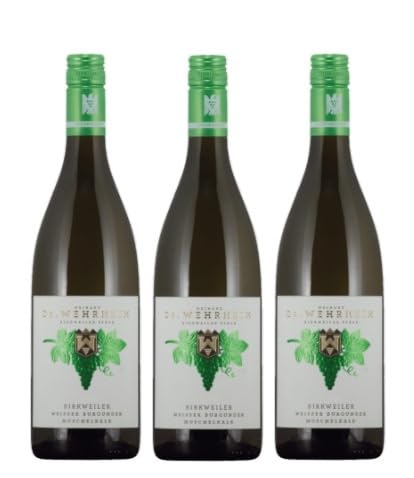3x 0,75l - 2023er - Dr. Wehrheim - Birkweiler Weißer Burgunder - Muschelkalk - VDP.Ortswein - Qualitätswein Pfalz - Deutschland - Weißwein trocken 3x 0,75l - 2023er - Dr. Wehrheim - Birkweiler Weißer Burgunder - Muschelkalk - VDP.Ortswein - Qualitätswein Pfalz - Deutschland - Weißwein trocken von Dr. Wehrheim