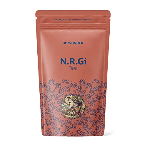 Dr. Wunder N.R.Gi-Tee 100g: Belebende Kräuterteemischung mit Mate & Kakao | aktiviert den Geist und verwöhnt die Sinne | beliebter Muntermacher & Energizer Dr. Wunder N.R.Gi-Tee 100g: Belebende Kräuterteemischung mit Mate & Kakao | aktiviert den Geist und verwöhnt die Sinne | beliebter Muntermacher & Energizer von Dr. Wunder