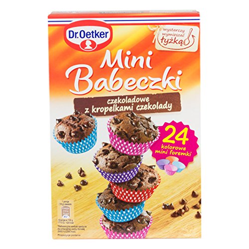 Dr.Oetker Mini-Schokoladenmuffins mit Schokoladentröpfchen 245g von Dr. Oetker