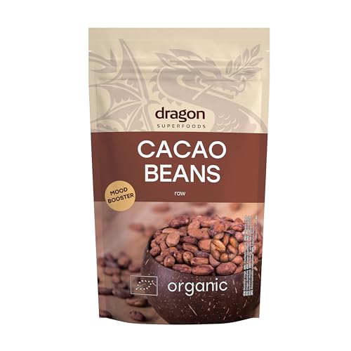 Dragon Superfoods Bio Kakaobohnen – Ganz und Roh - 200 g Dragon Superfoods Bio Kakaobohnen – Ganz und Roh - 200 g von Dragon Superfoods