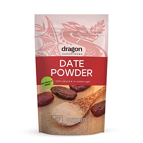 Dragon Superfoods Dattelpulver-100% Bio, Vegan und Glutenfrei, Natürlich süß, 6 x 250g Multipack Dragon Superfoods Dattelpulver-100% Bio, Vegan und Glutenfrei, Natürlich süß, 6 x 250g Multipack von Dragon Superfoods