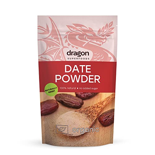 Dragon Superfoods Dattelpulver-100% Bio, Vegan und Glutenfrei, Natürlich süß, 6 x 250g Multipack von Dragon Superfoods