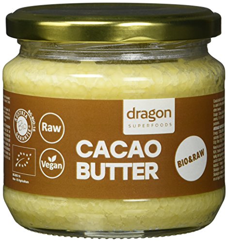 Dragon Superfoods Kakaobutter, Criollo, Rohkost von Dragon Superfoods